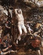 Michiel Coxie Torture of St George. Sweden oil painting artist